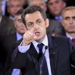 O presidente de Francia Nicolas Sarkozy