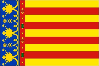 Bandera da comunidade valenciana