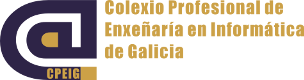O logo do Colexio Profesional de Enxeñaría en Informática de Galicia CPEIG